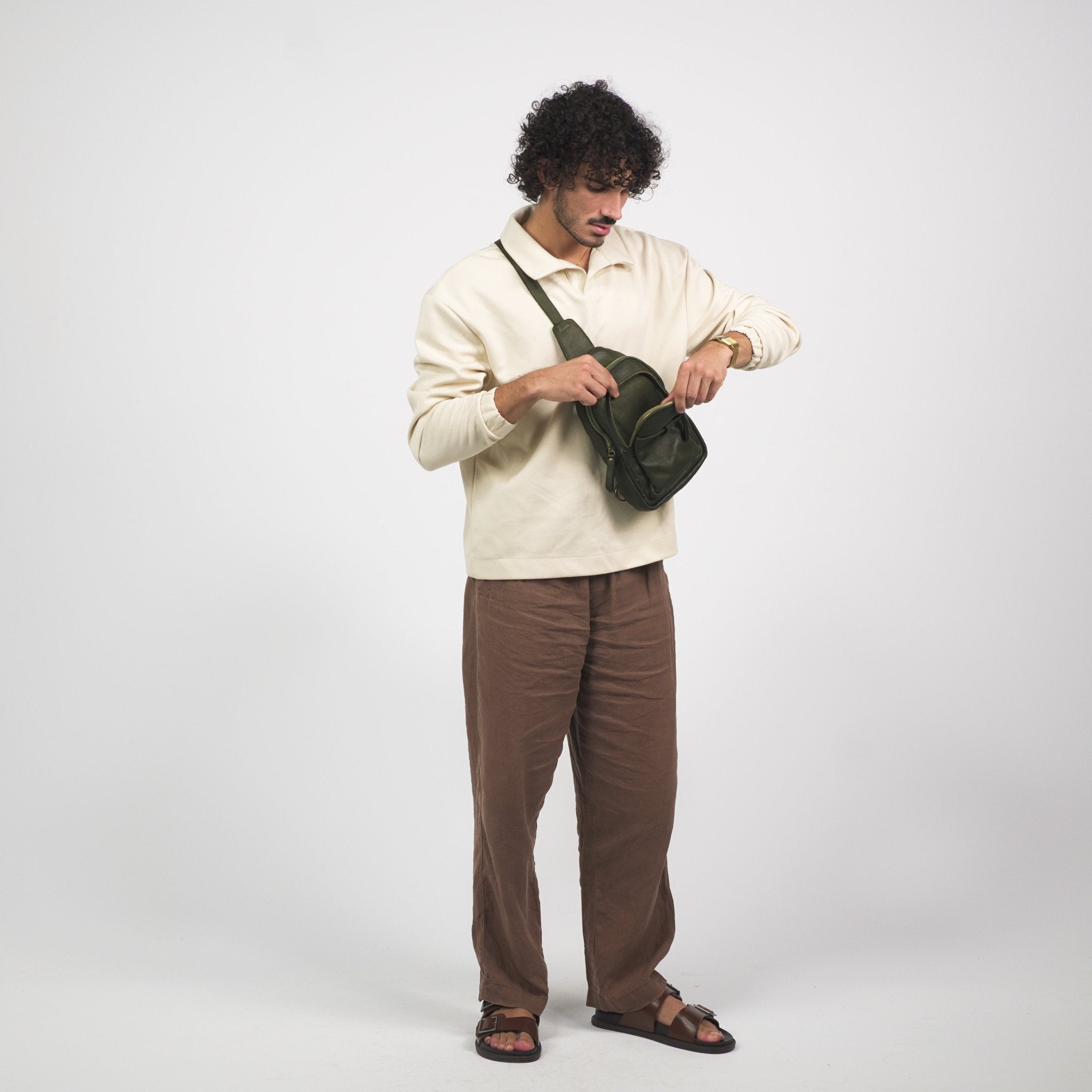 BACKPACK MADRID - Re - Cuir