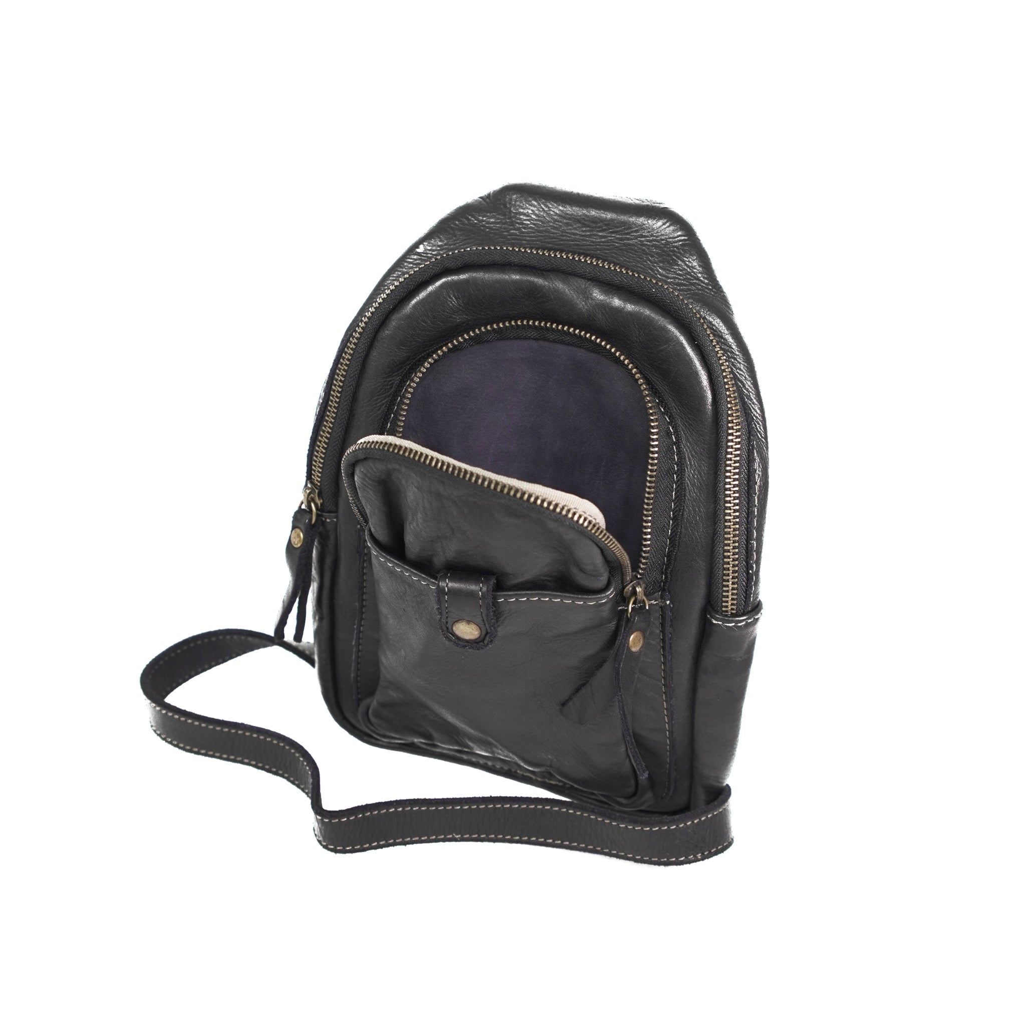 BACKPACK MADRID - Re - Cuir