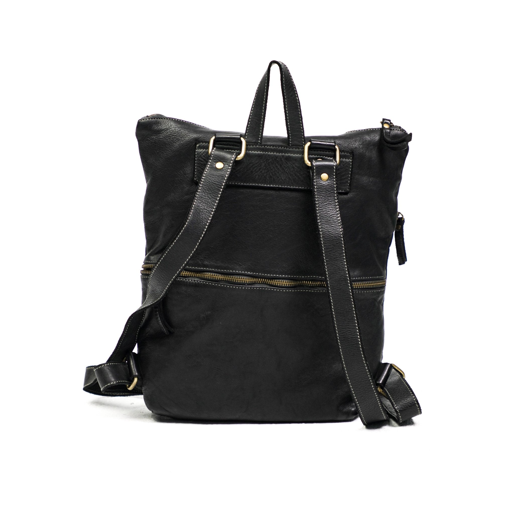 BACKPACK ZAINO ZIP - Re - Cuir