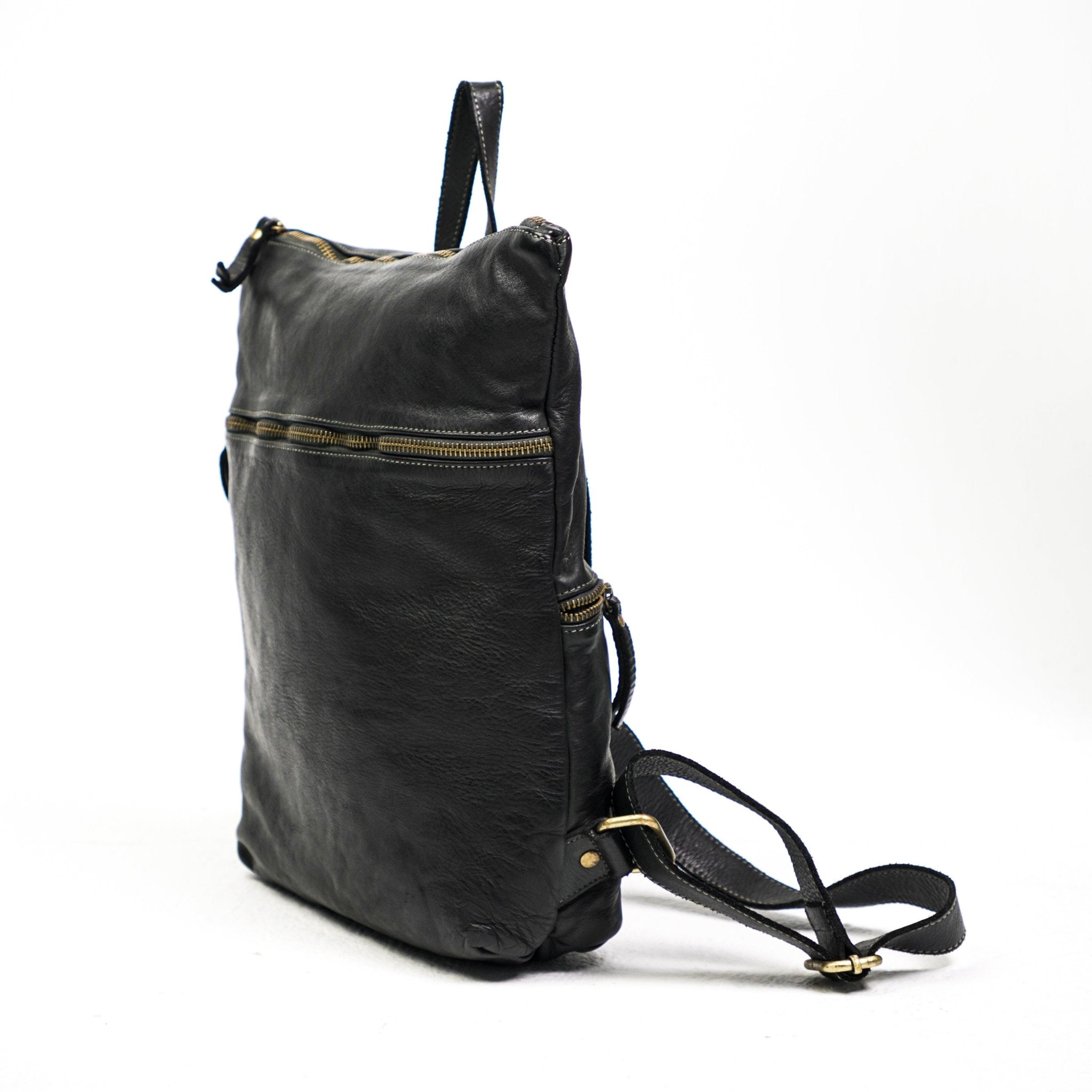 BACKPACK ZAINO ZIP - Re - Cuir