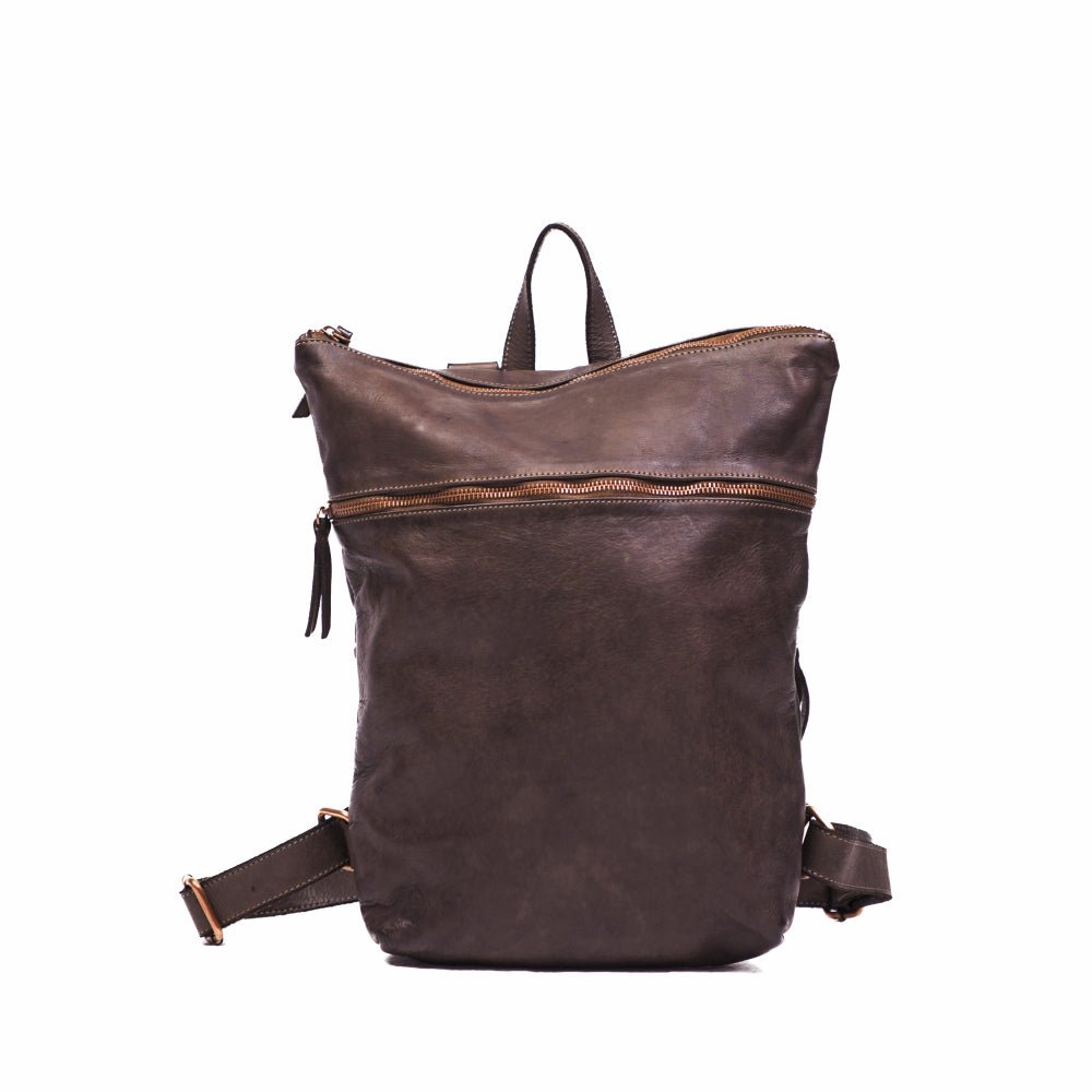 BACKPACK ZAINO ZIP - Re - Cuir