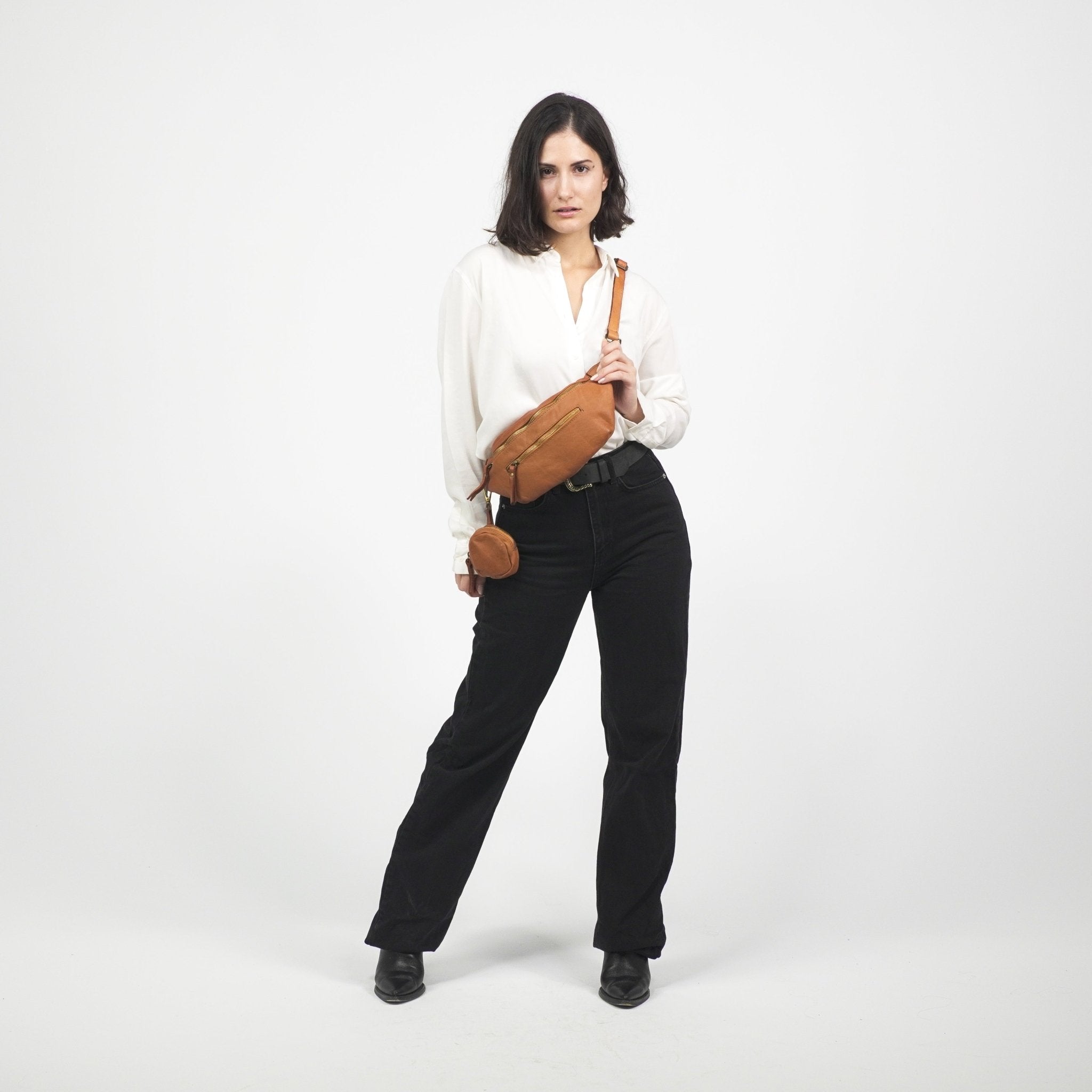 BELT BAG LUGO - Re - Cuir