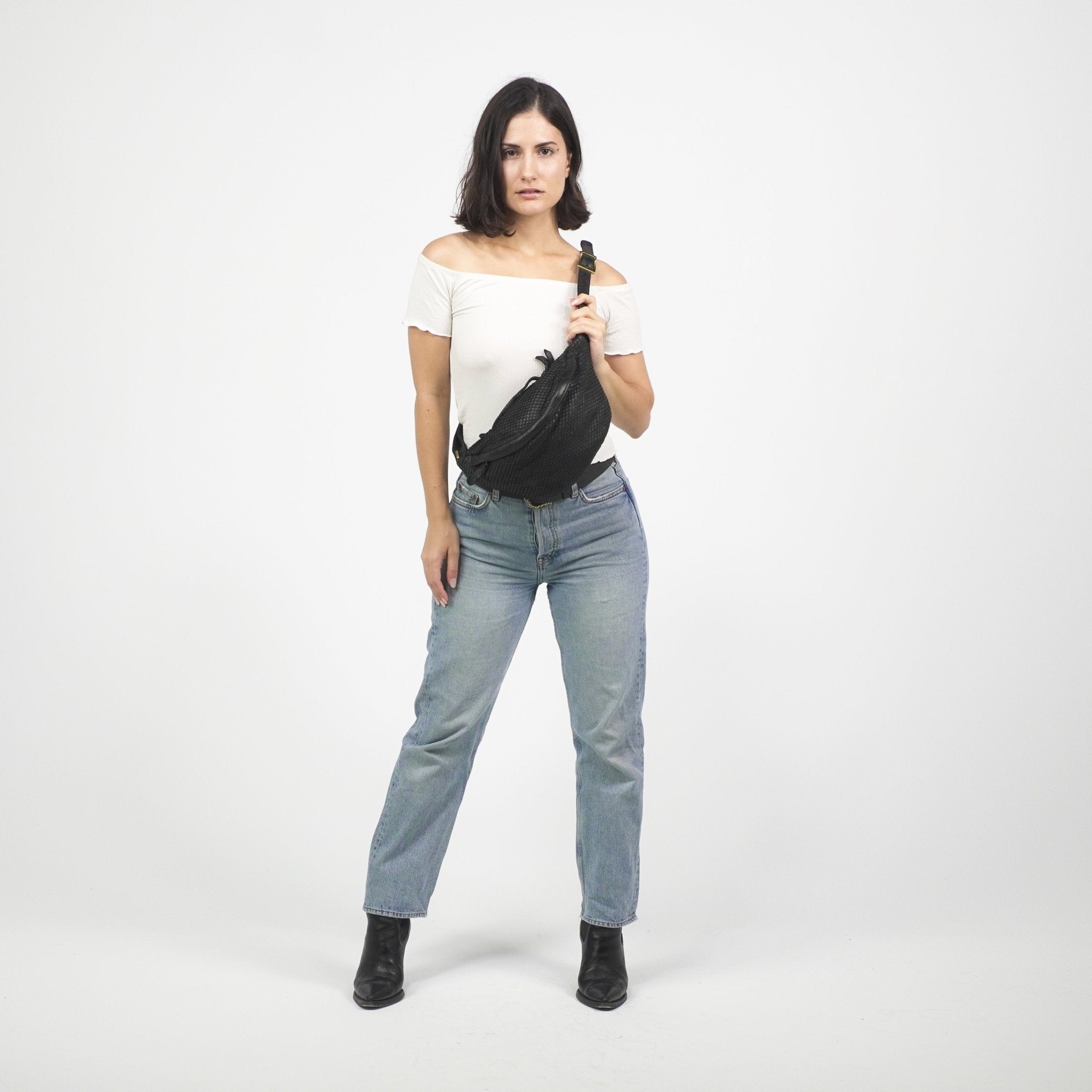 BELT BAG SNAKE - Re - Cuir