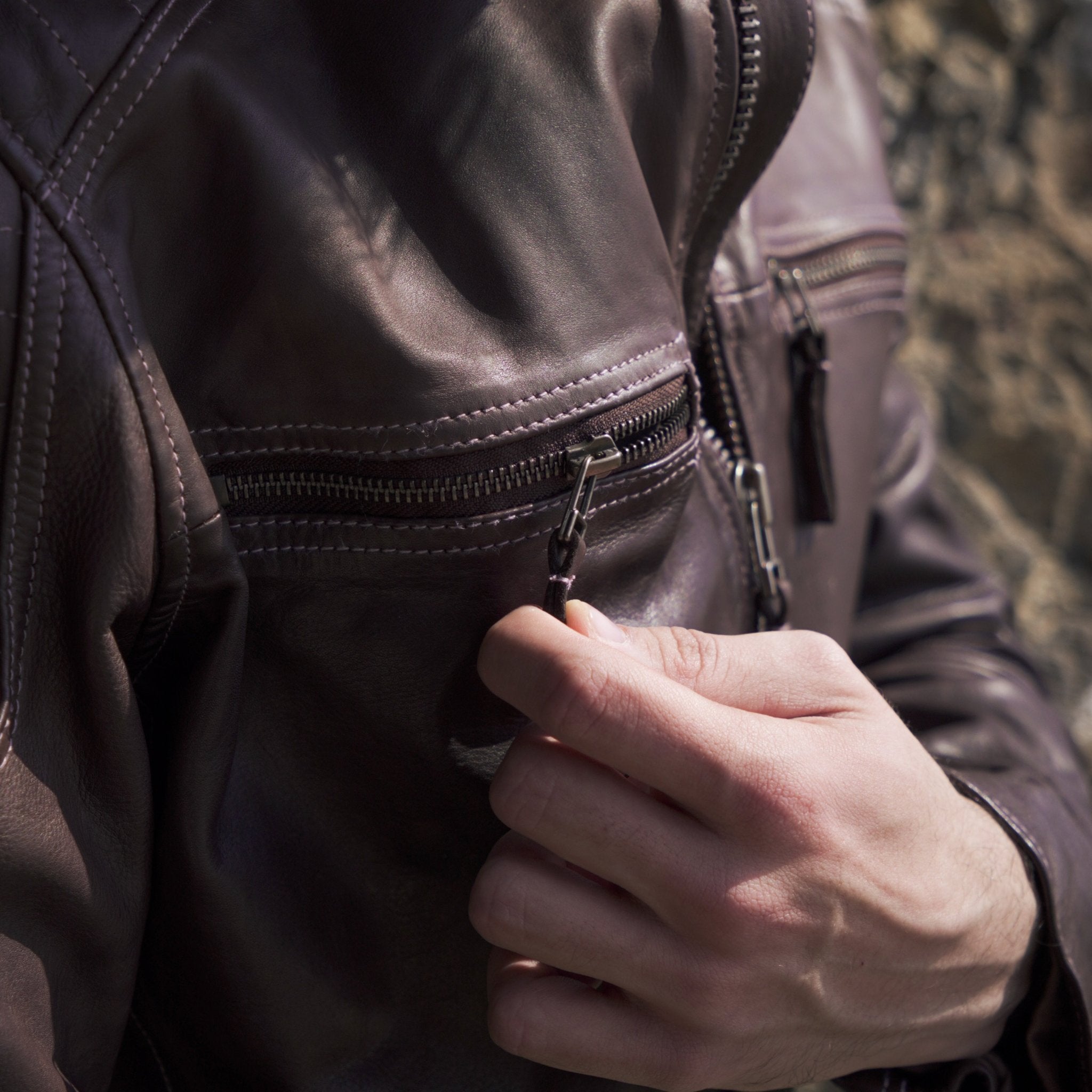 JACKET THOR - Re - Cuir