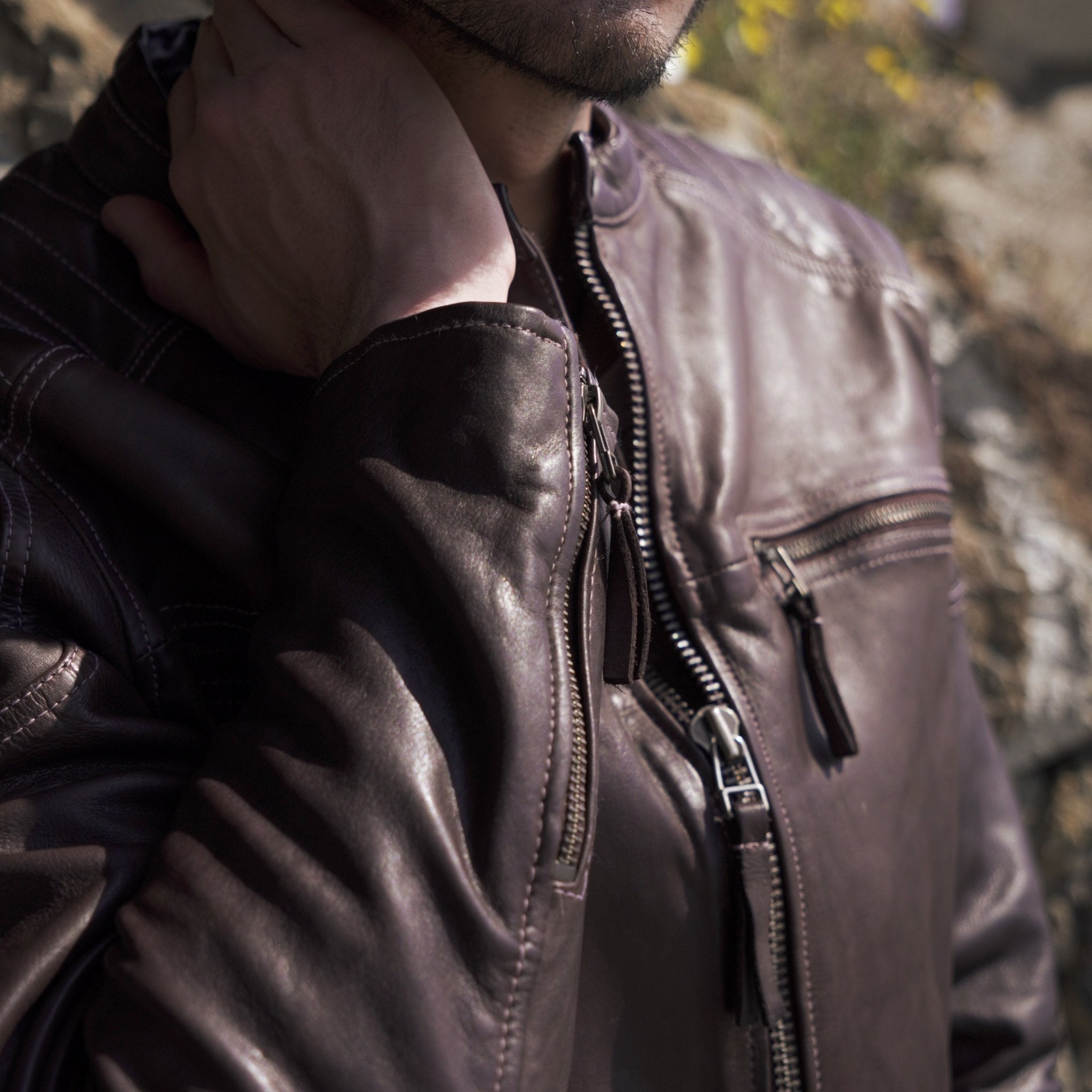 JACKET THOR - Re - Cuir