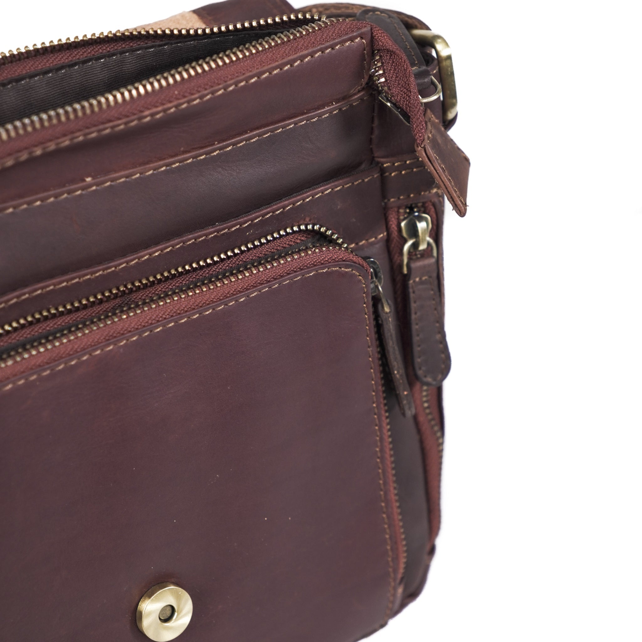 SHOULDER STRAP LONDON - Re - Cuir