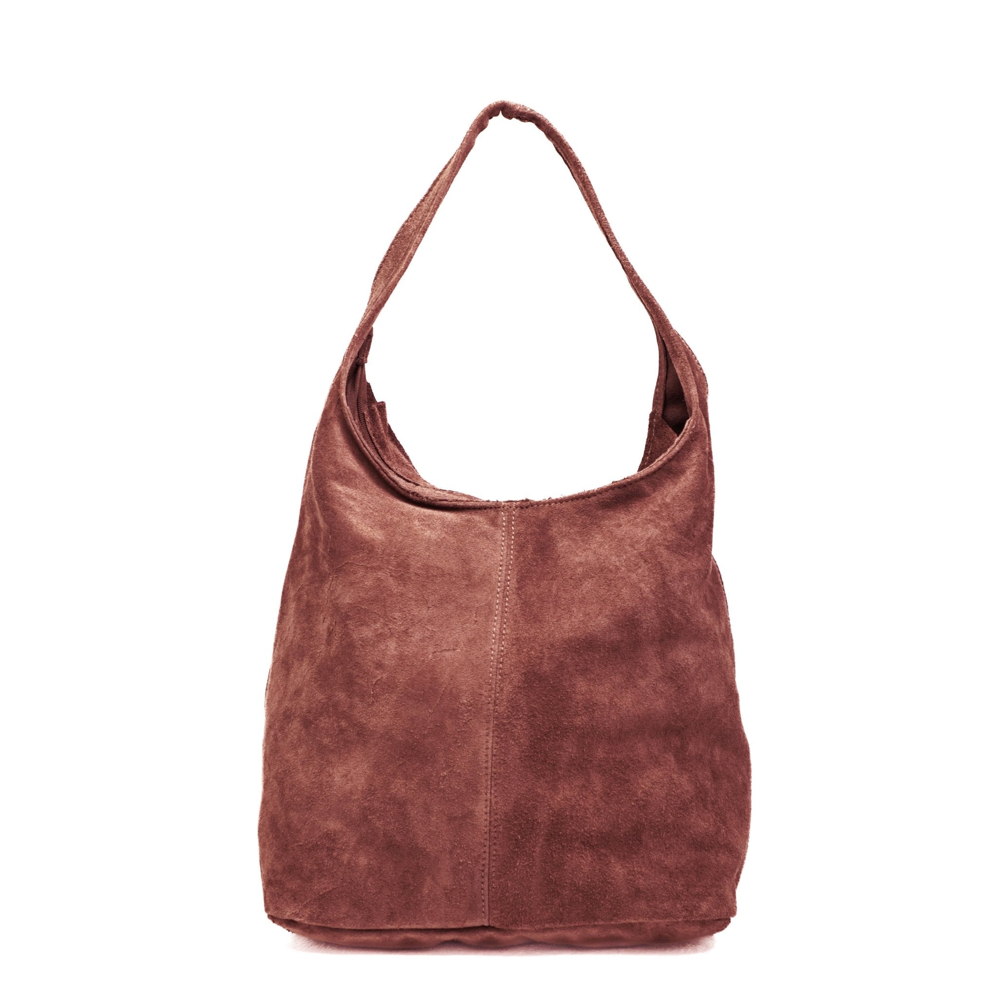 SUEDE SHOPPER BAG - Re - Cuir