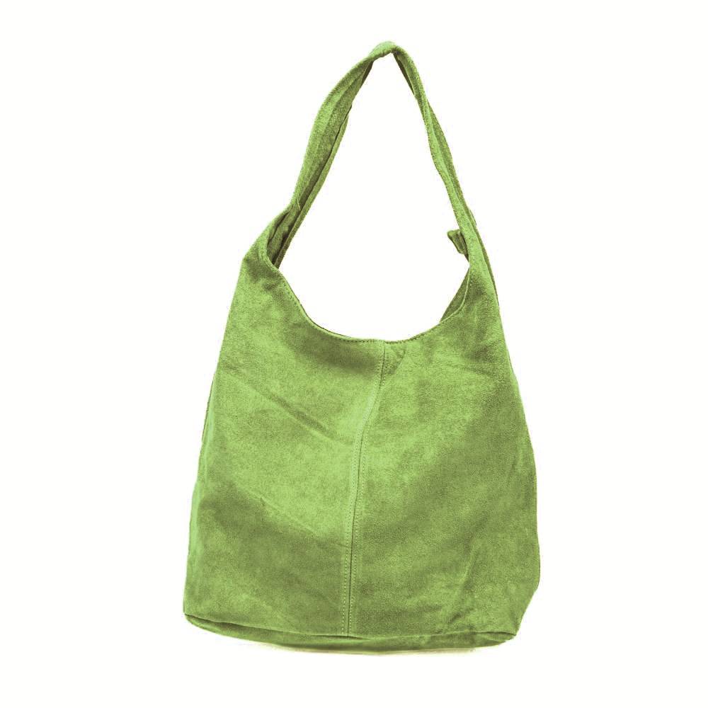 SUEDE SHOPPER BAG - Re - Cuir