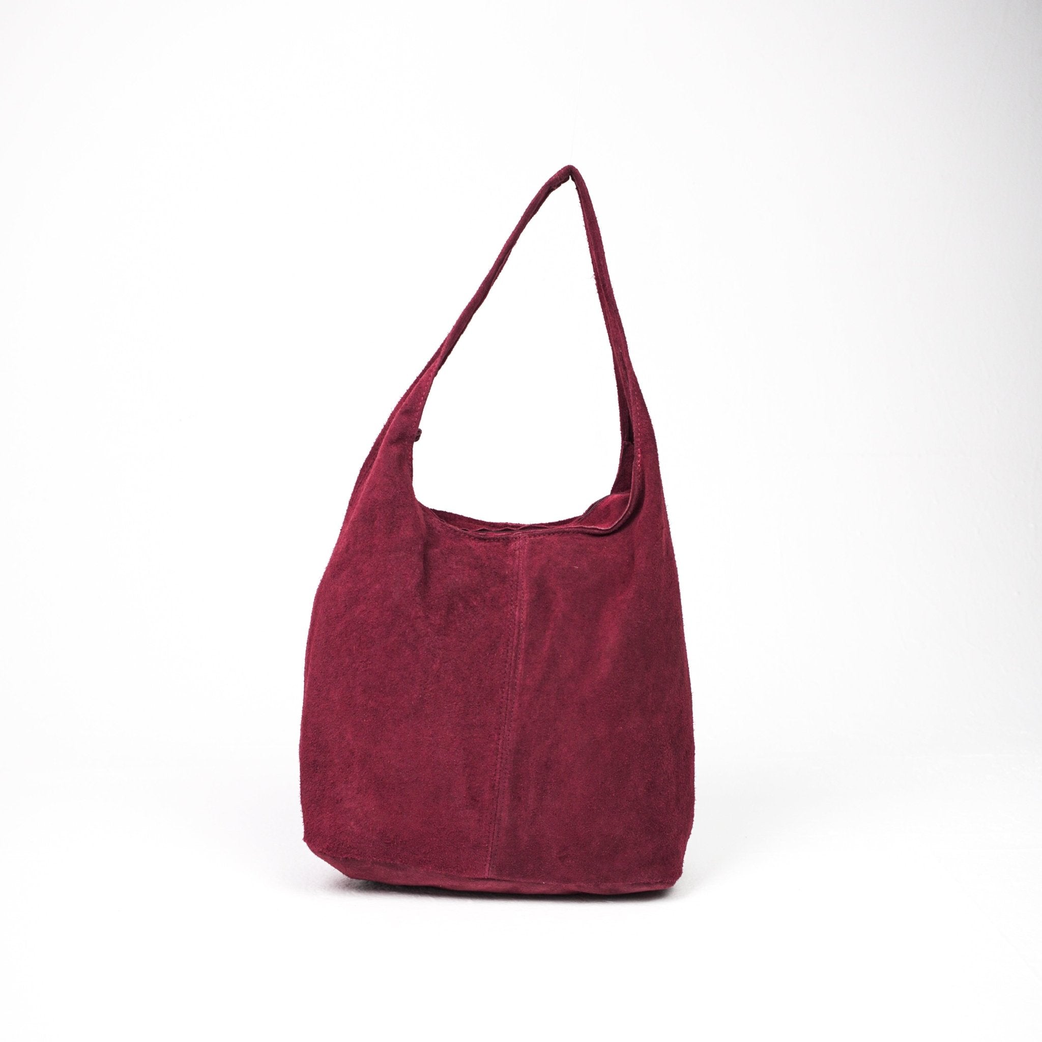 SUEDE SHOPPER BAG - Re - Cuir