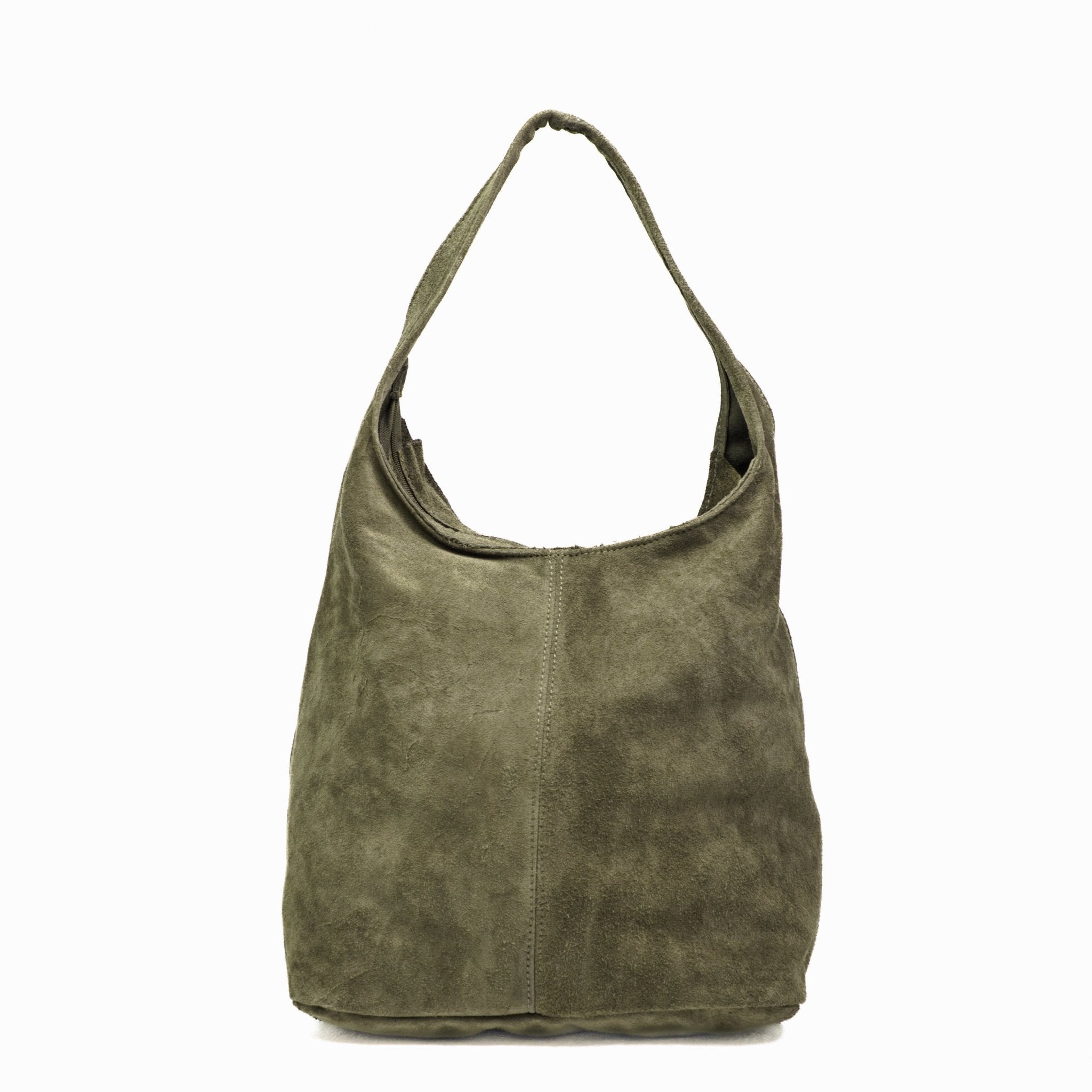 SUEDE SHOPPER BAG - Re - Cuir