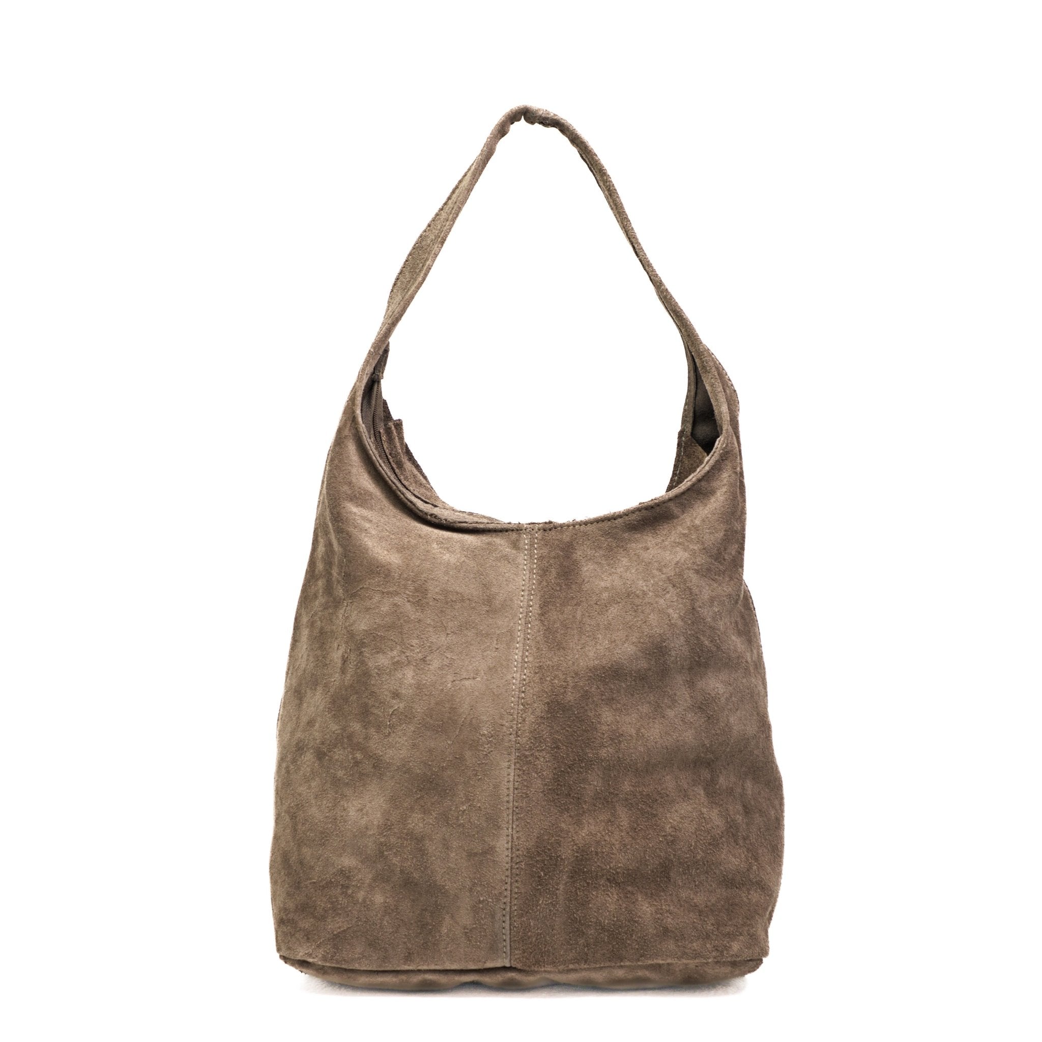 SUEDE SHOPPER BAG - Re - Cuir