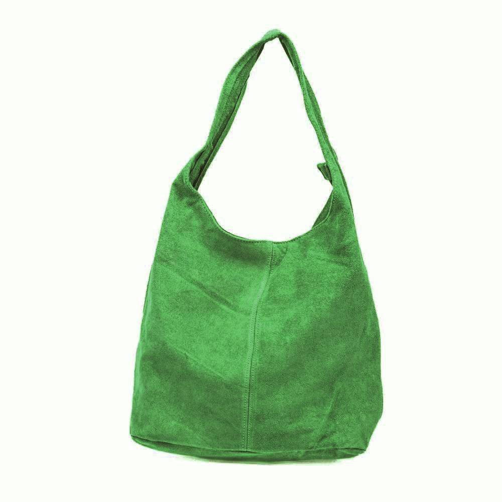 SUEDE SHOPPER BAG - Re - Cuir