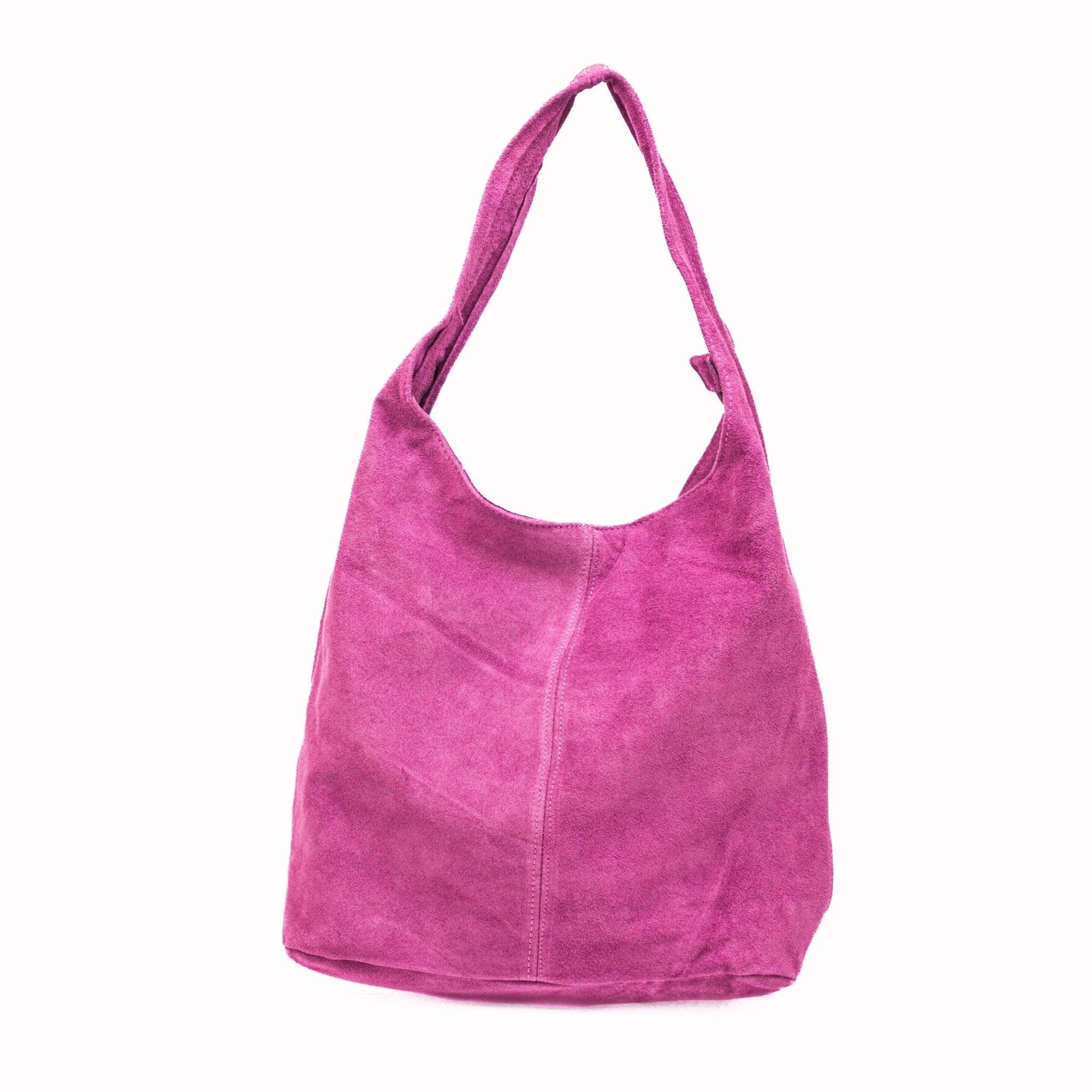 SUEDE SHOPPER BAG - Re - Cuir
