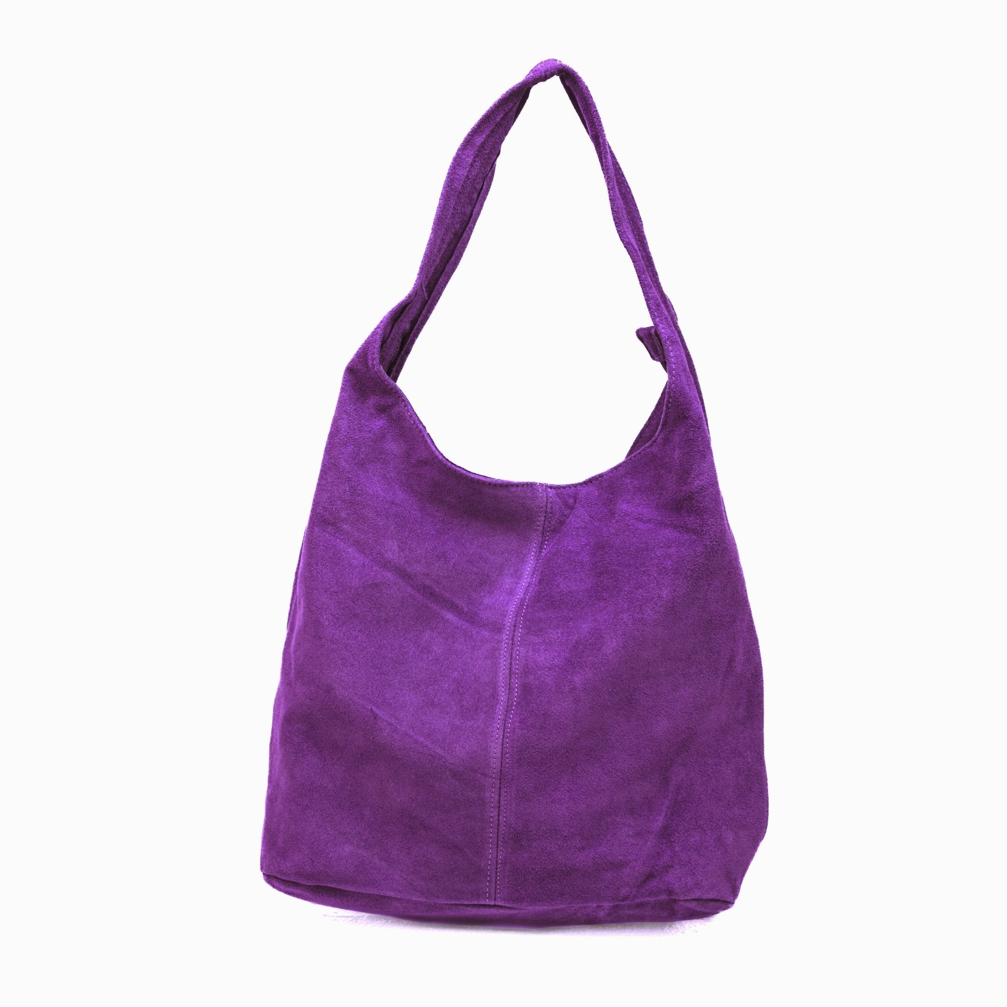 SUEDE SHOPPER BAG - Re - Cuir