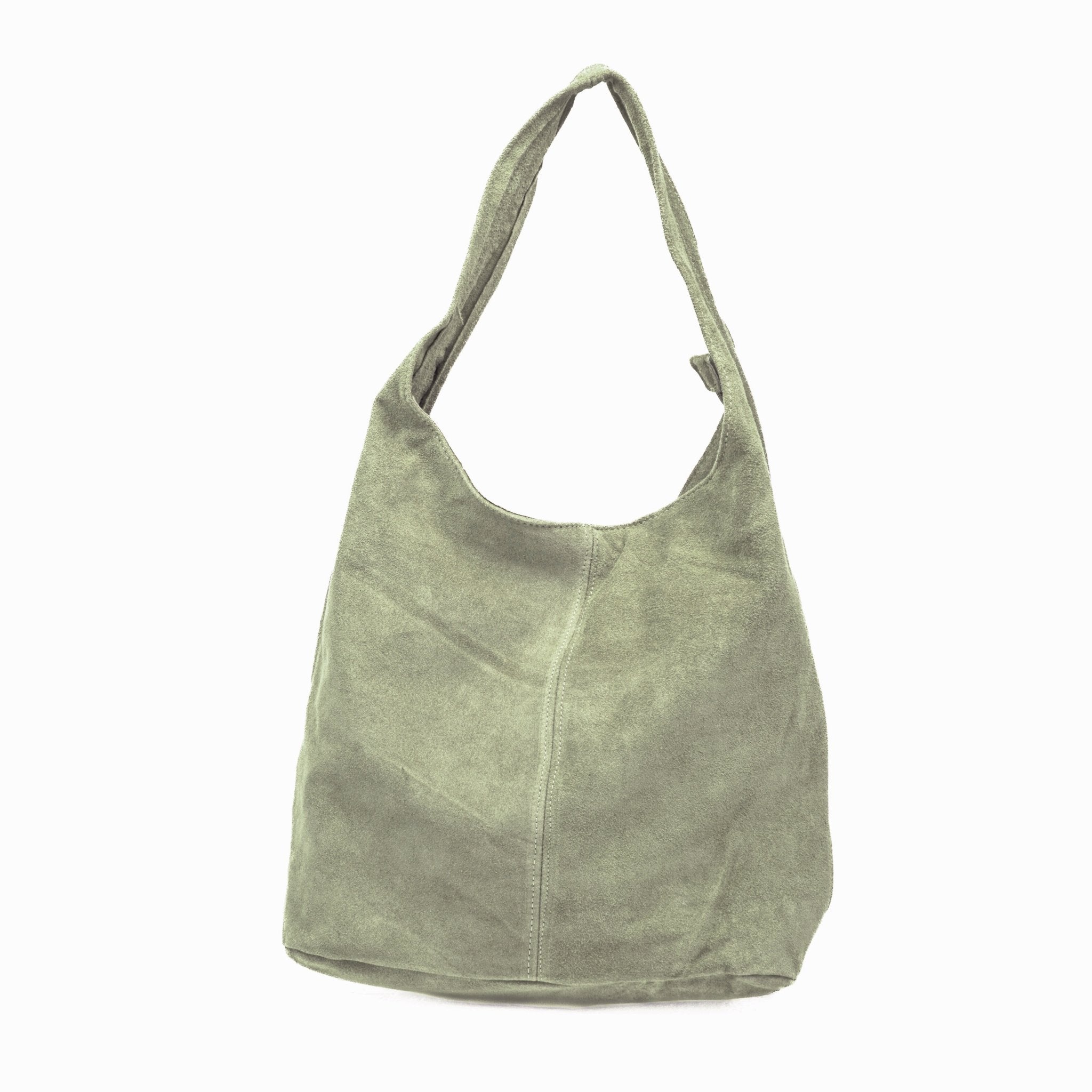SUEDE SHOPPER BAG - Re - Cuir