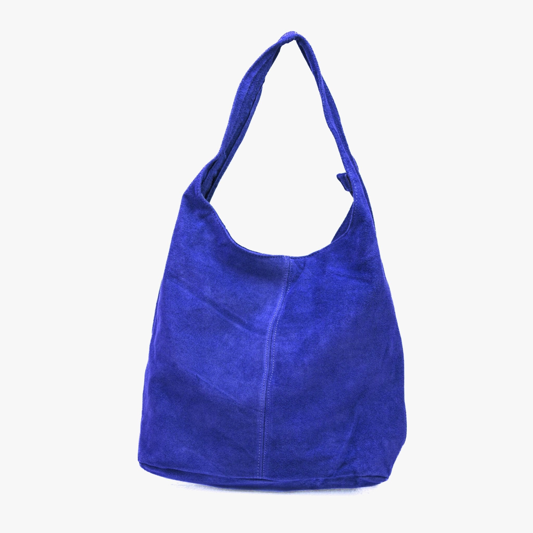 SUEDE SHOPPER BAG - Re - Cuir