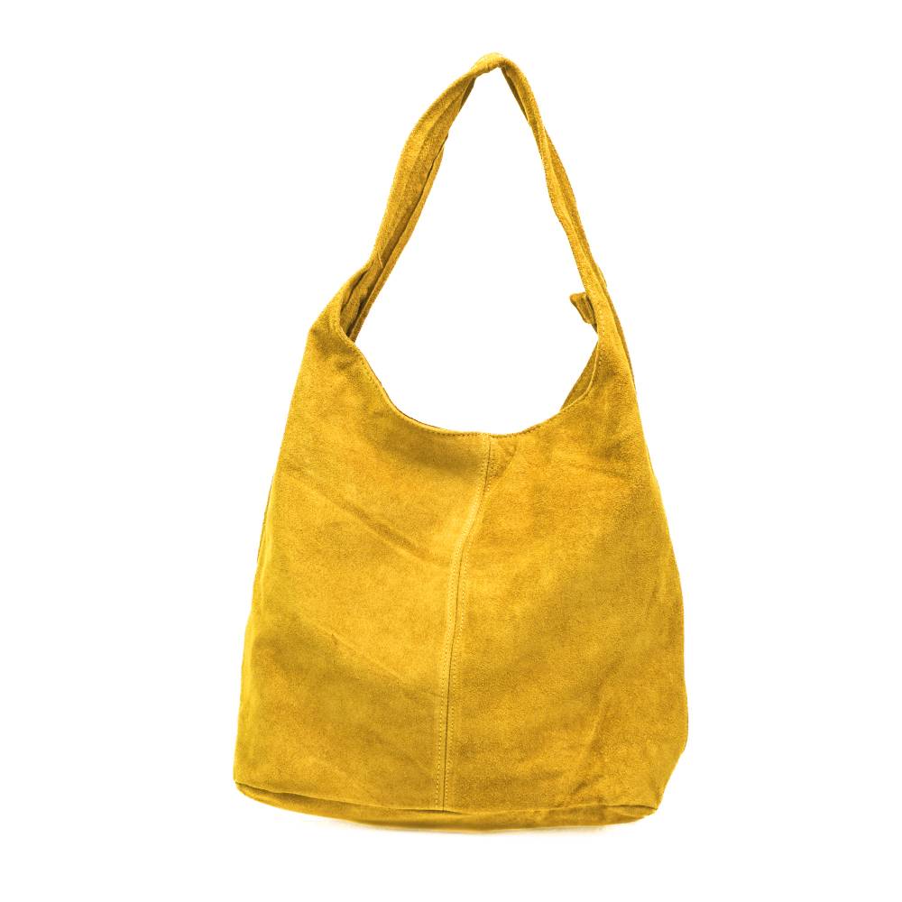 SUEDE SHOPPER BAG - Re - Cuir