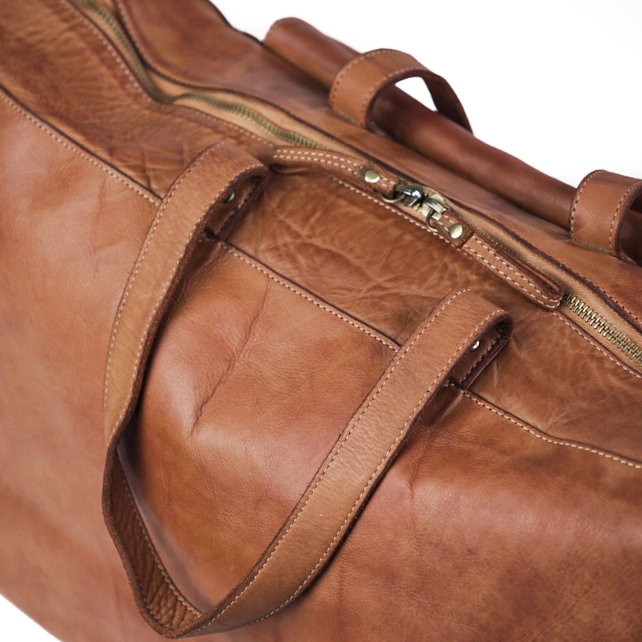 TRAVEL BAG GANESHA - Re - Cuir