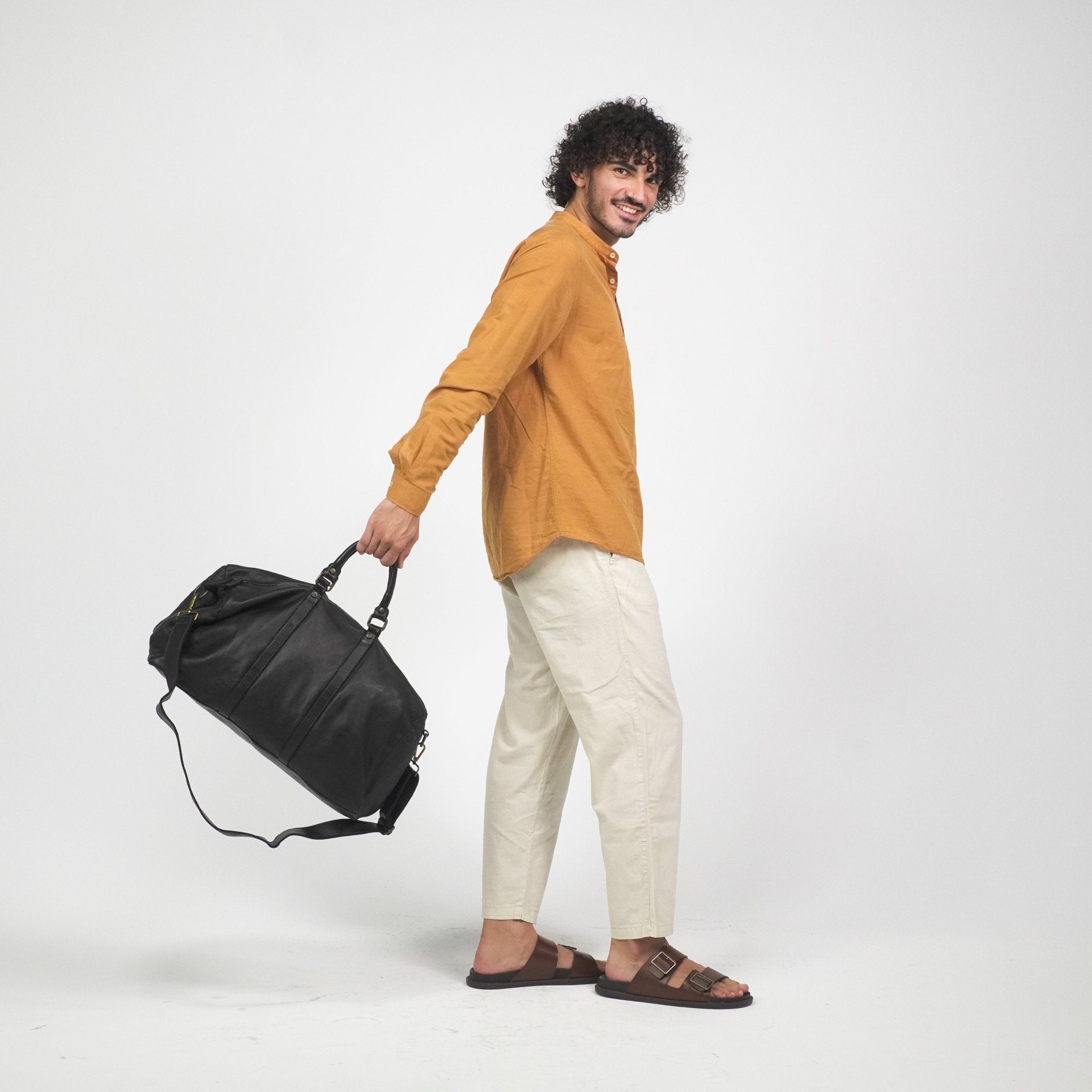 TRAVEL BAG PAULO - Re - Cuir