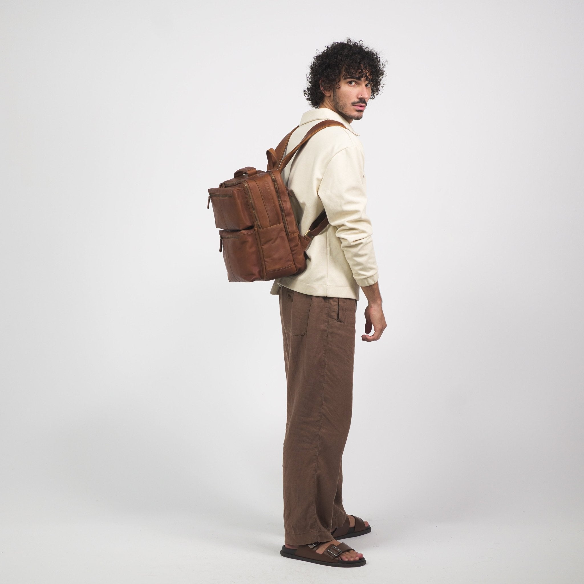 BACKPACK DIAMELA - Re - Cuir