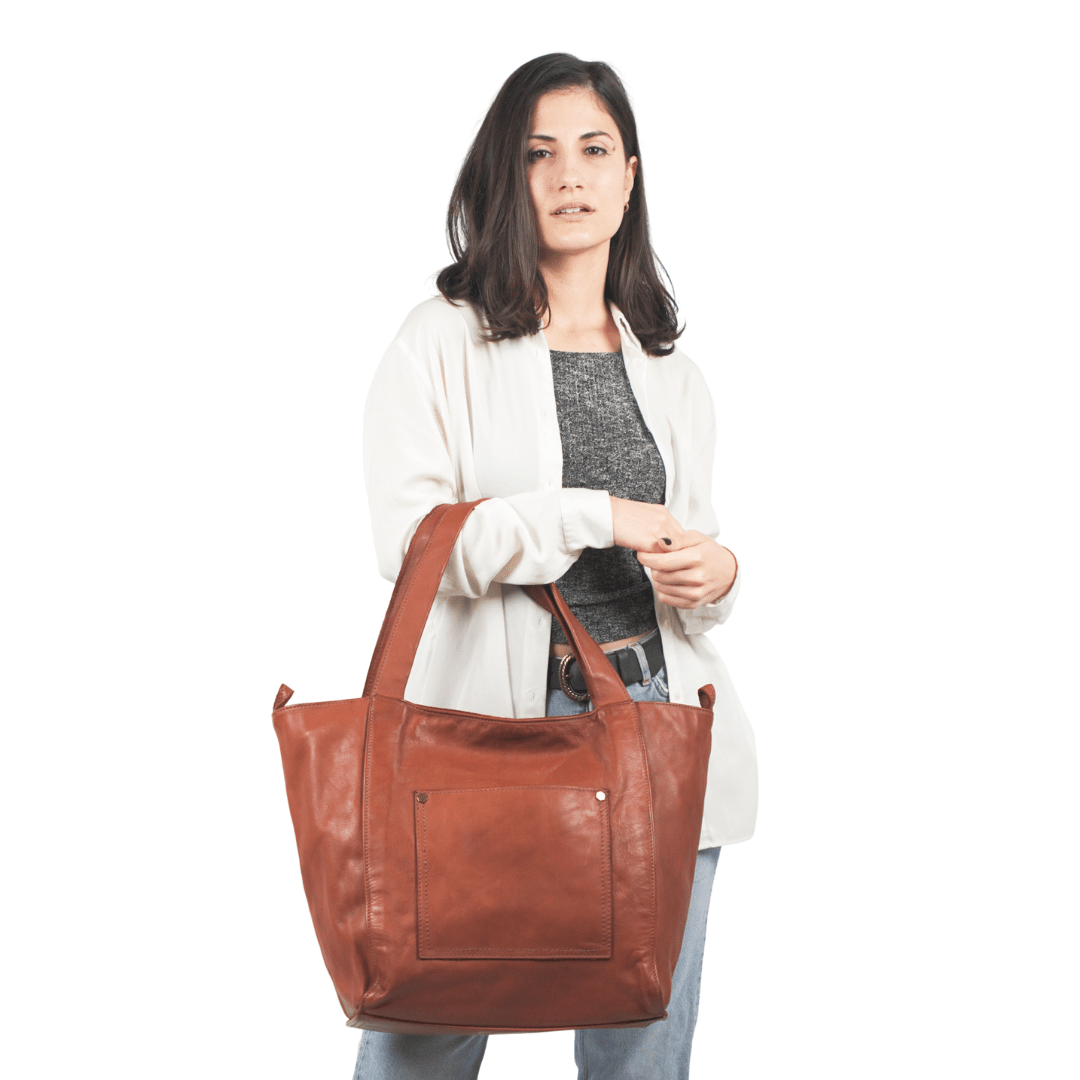 BAG ONE POCKET - Re - Cuir