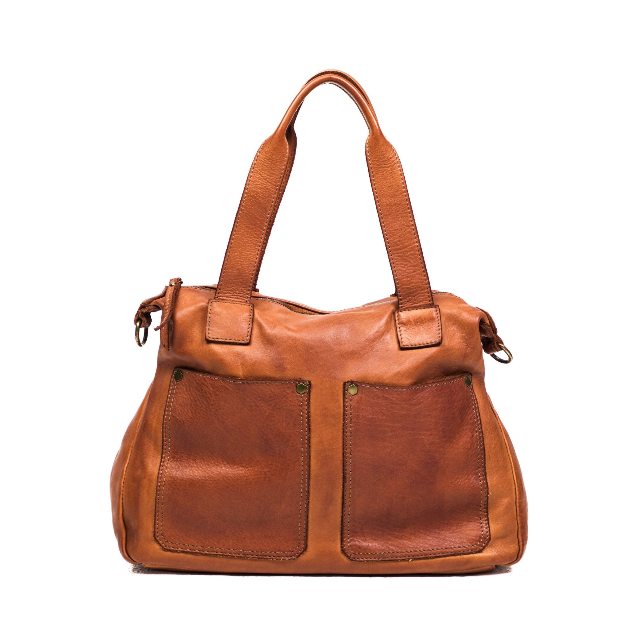 BAG TWO POCKETS - Re - Cuir