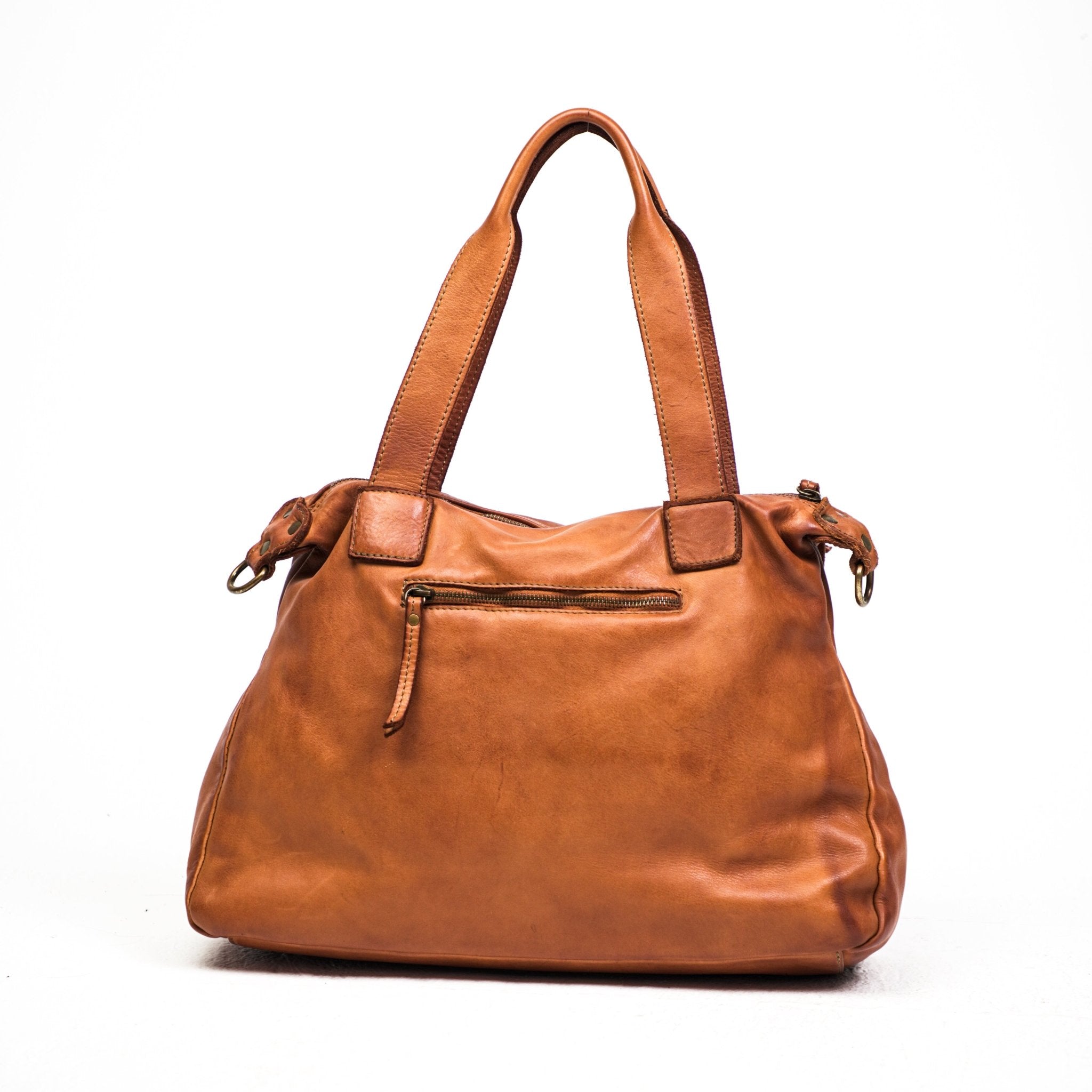 BAG TWO POCKETS - Re - Cuir