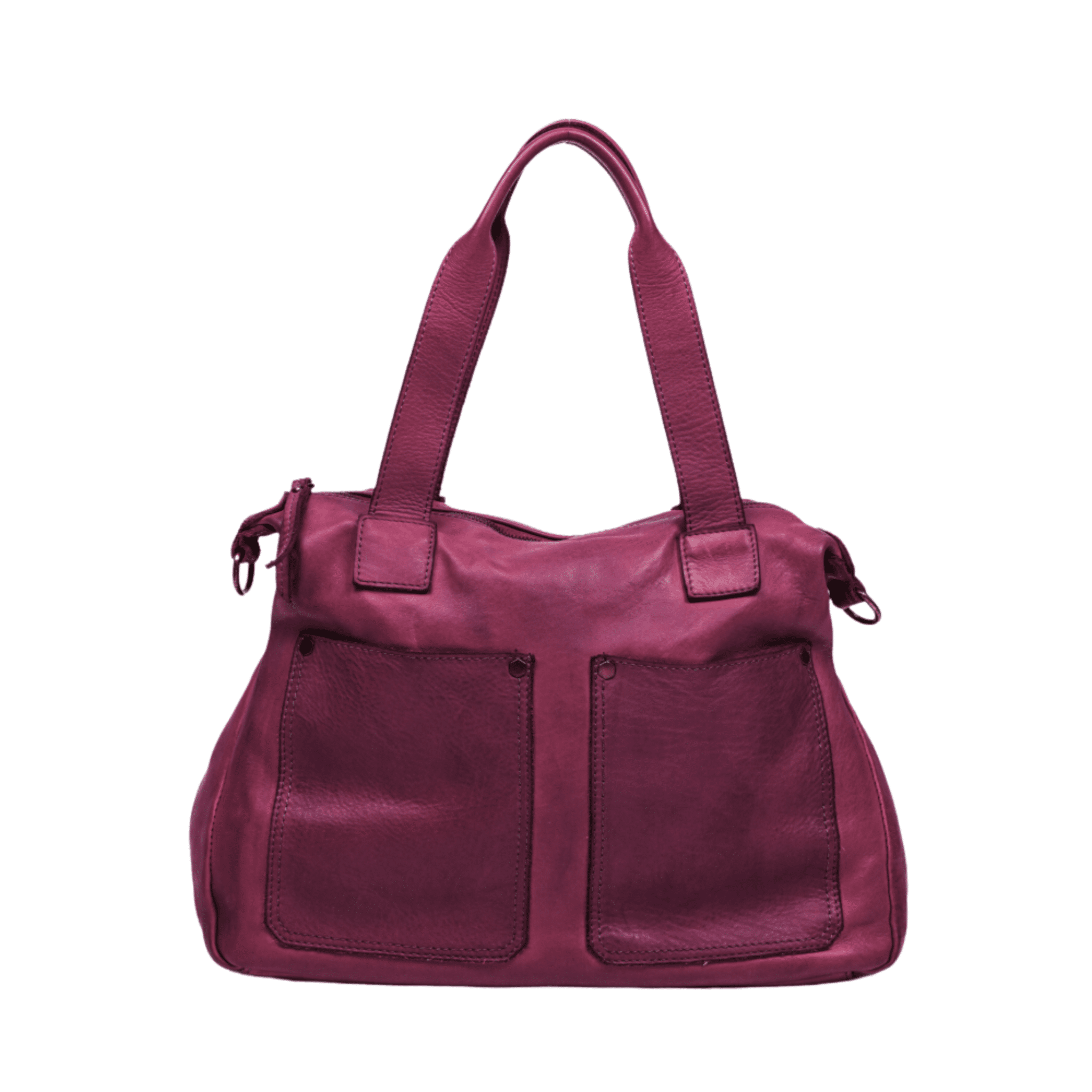 BAG TWO POCKETS - Re - Cuir