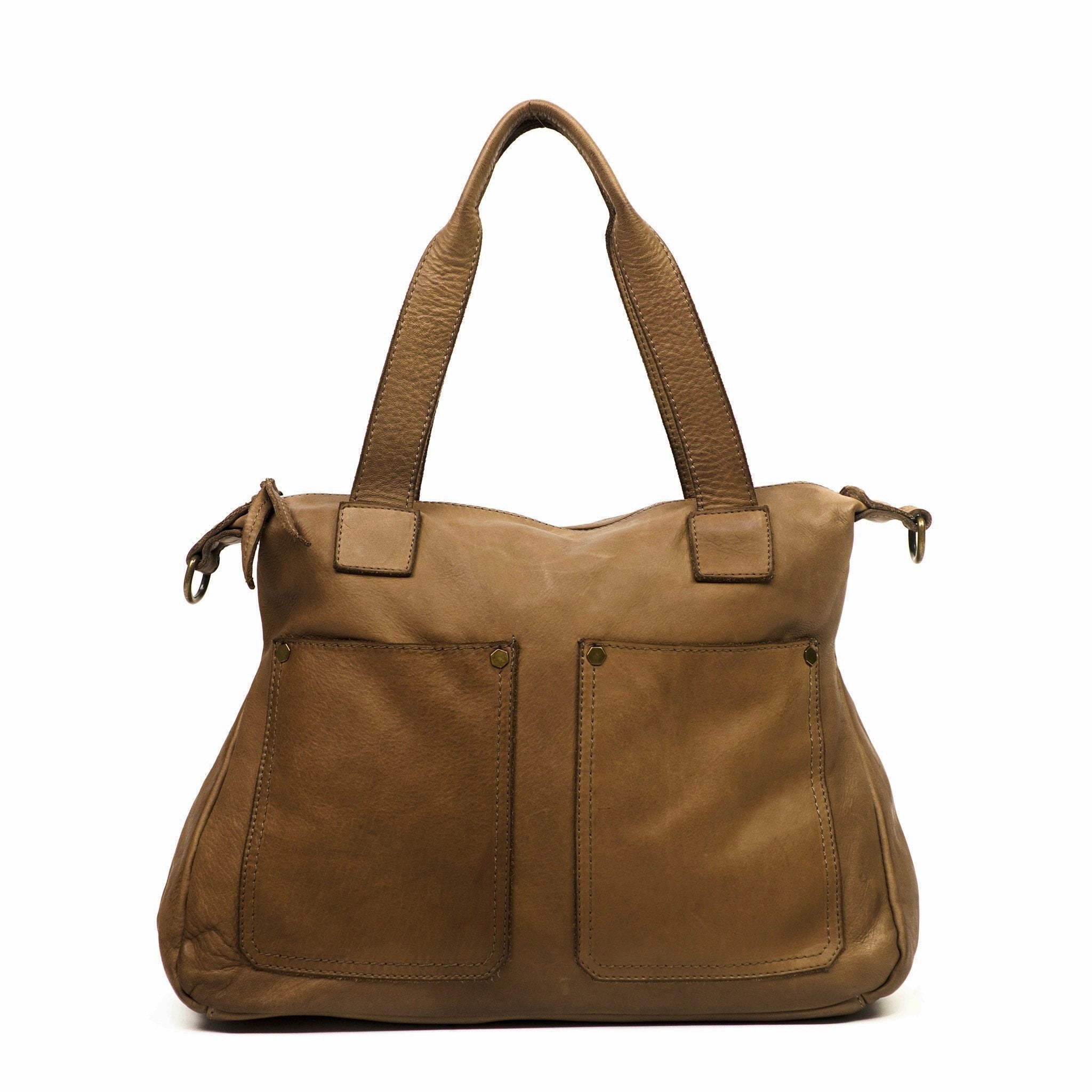 BAG TWO POCKETS - Re - Cuir
