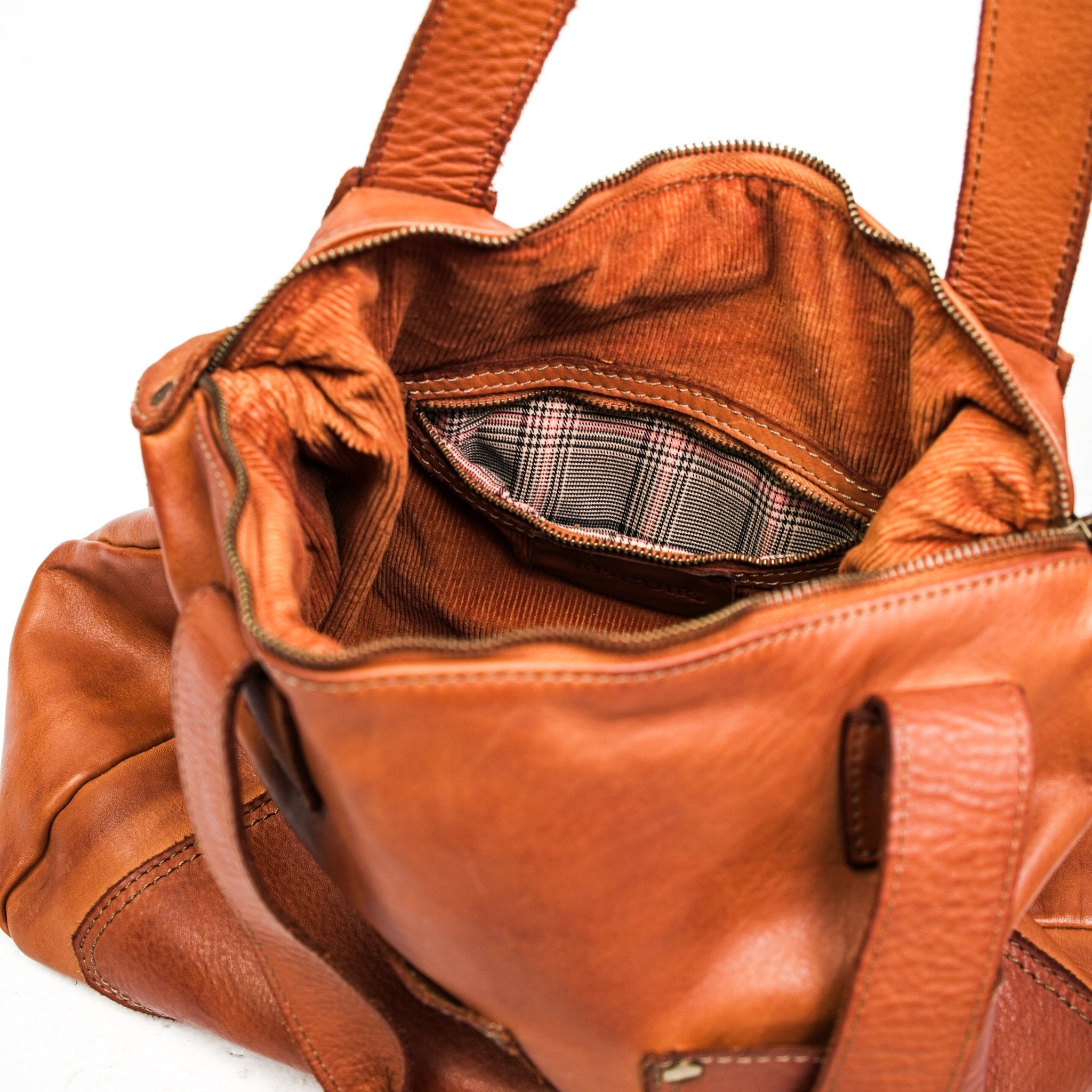 BAG TWO POCKETS - Re - Cuir