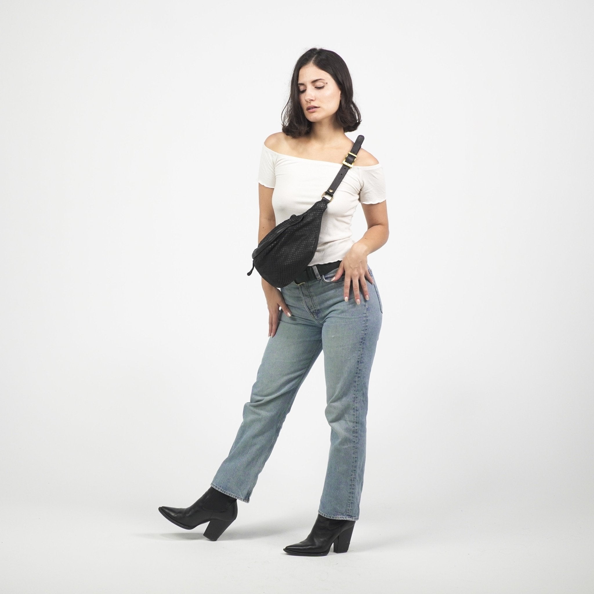 BELT BAG SNAKE - Re - Cuir