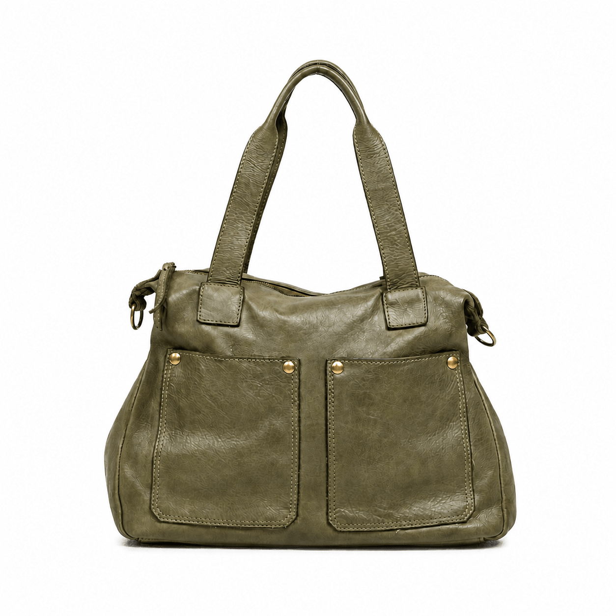 BOLSO TWO POCKETS - Re - Cuir