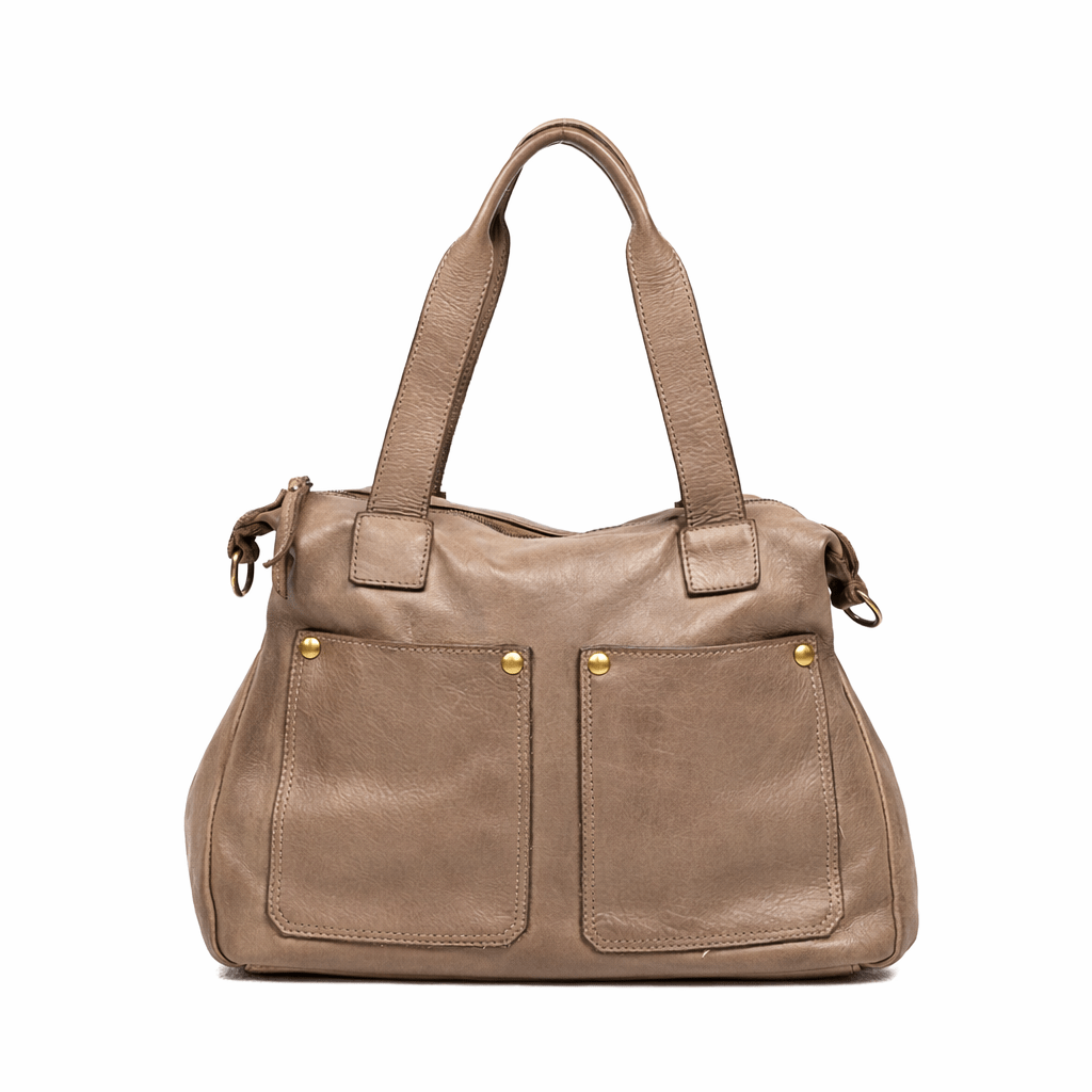 BOLSO TWO POCKETS - Re - Cuir