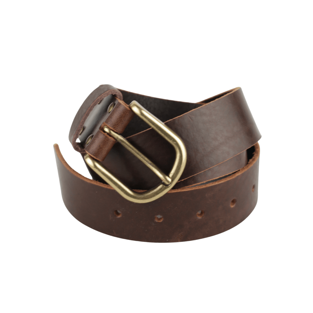 CINTURÓN PIEL LISA PERSONALIZABLE - Re - Cuir