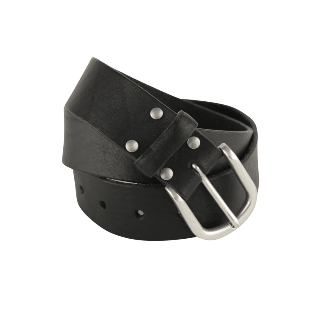 CINTURÓN PIEL LISA PERSONALIZABLE - Re - Cuir
