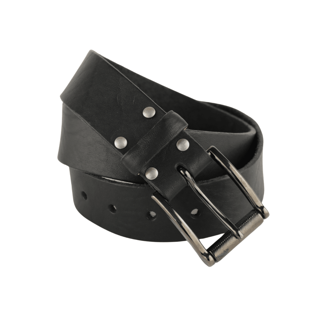 CINTURÓN PIEL LISA PERSONALIZABLE - Re - Cuir