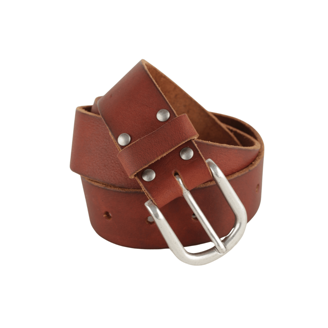 CINTURÓN PIEL LISA PERSONALIZABLE - Re - Cuir