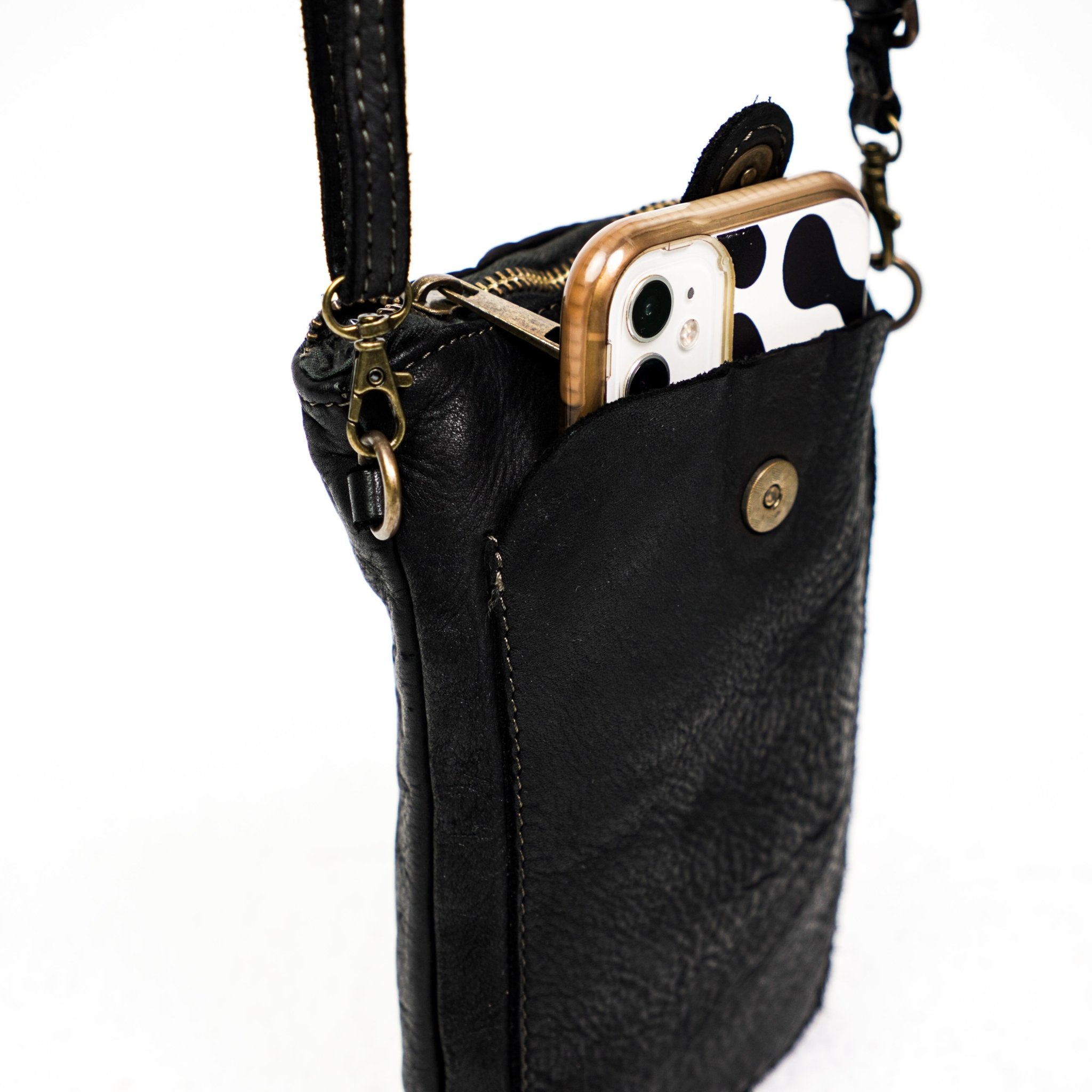 MOBILE HOLDER SLIDE - Re - Cuir