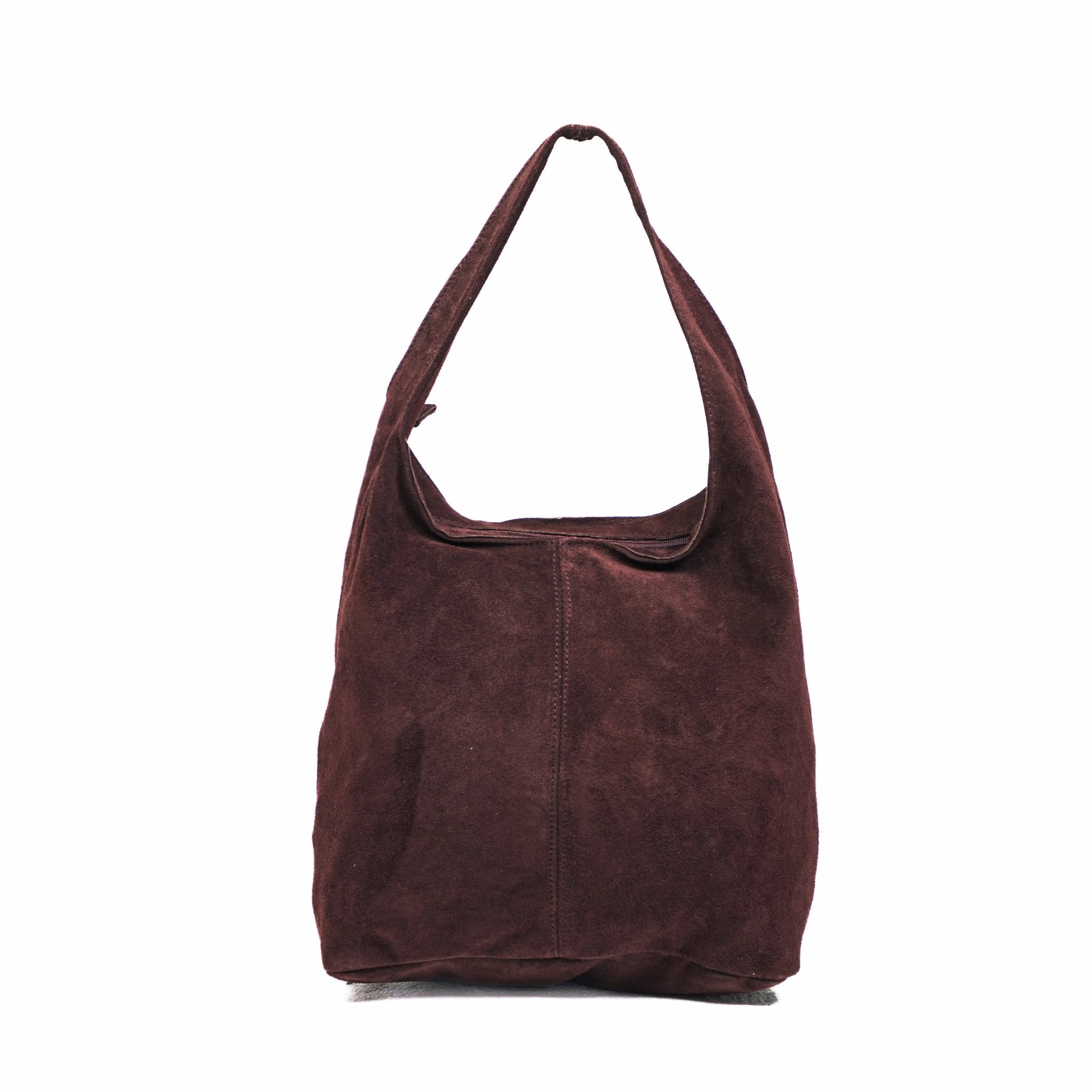 SUEDE SHOPPER BAG - Re - Cuir