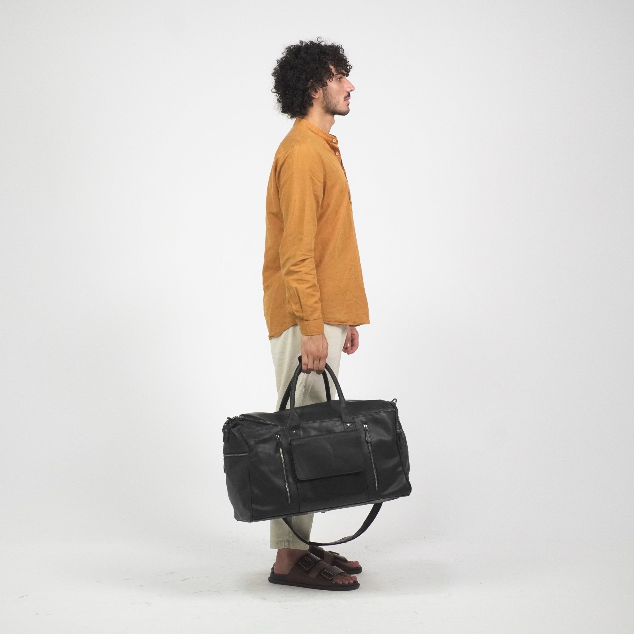 TRAVEL BAG USUAL - Re - Cuir