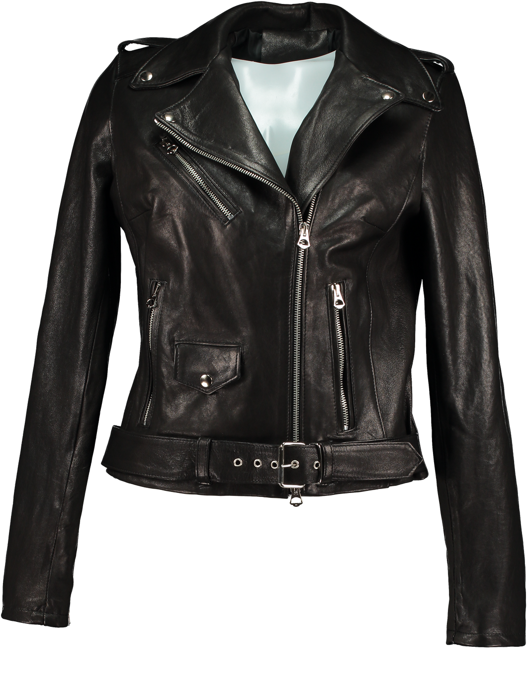 Women's Double Rider Leather Jacket